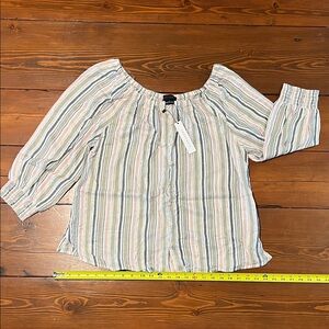 NWT Sanctuary - Women's BoHo 3/4 Sleeve Blouse - Size M